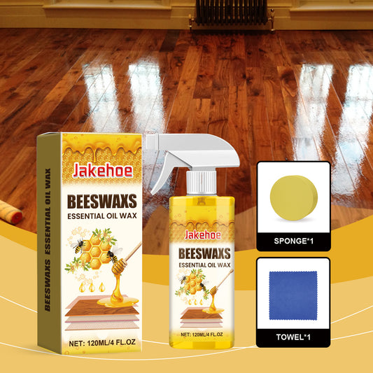 120 ml-es fa polírozó spray (szivaccsal és kendővel) bútorok ápolására, repedések megelőzésére és a festék védelmére