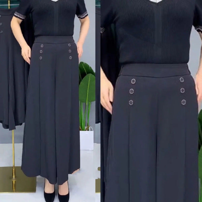 【Időkorlátos 50% kedvezmény】【M–5XL】Női magas derekú, bőszárú szoknya