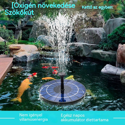 Napenergiás szökőkút