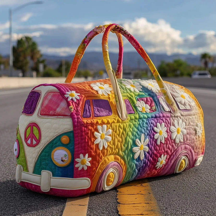 【Korlátozott ideig 50% kedvezmény!】Hippie Van párnázott utazótáska