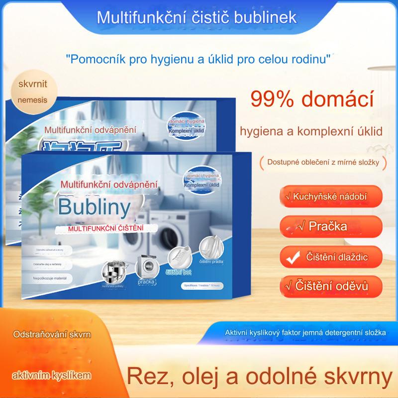 【Vásároljon 2-t, kap 2-t ingyen】【Gyorstisztítás】Otthoni használatra alkalmas, többfunkciós pezsgőtisztító tabletta