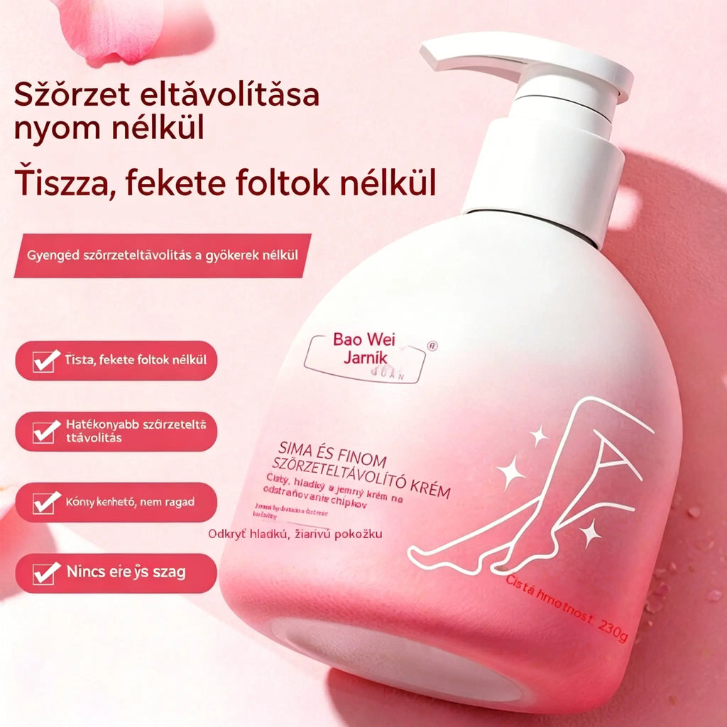 Gyengéd és bőrbarát szőrtelenítő készlet | Korlátozott ideig érvényes ajánlat