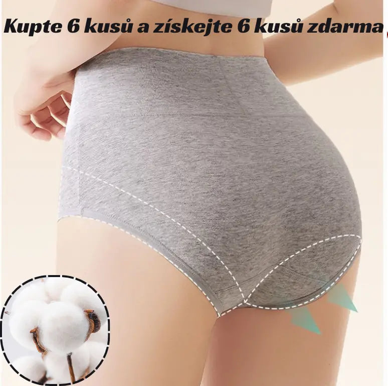 【Utolsó nap az 50% kedvezményért】(45-105 kg) 【Vásárolj 3-ot, 3-ot kapsz ingyen!】Magas derekú csípőemelő nadrág, prémium pamutanyagból