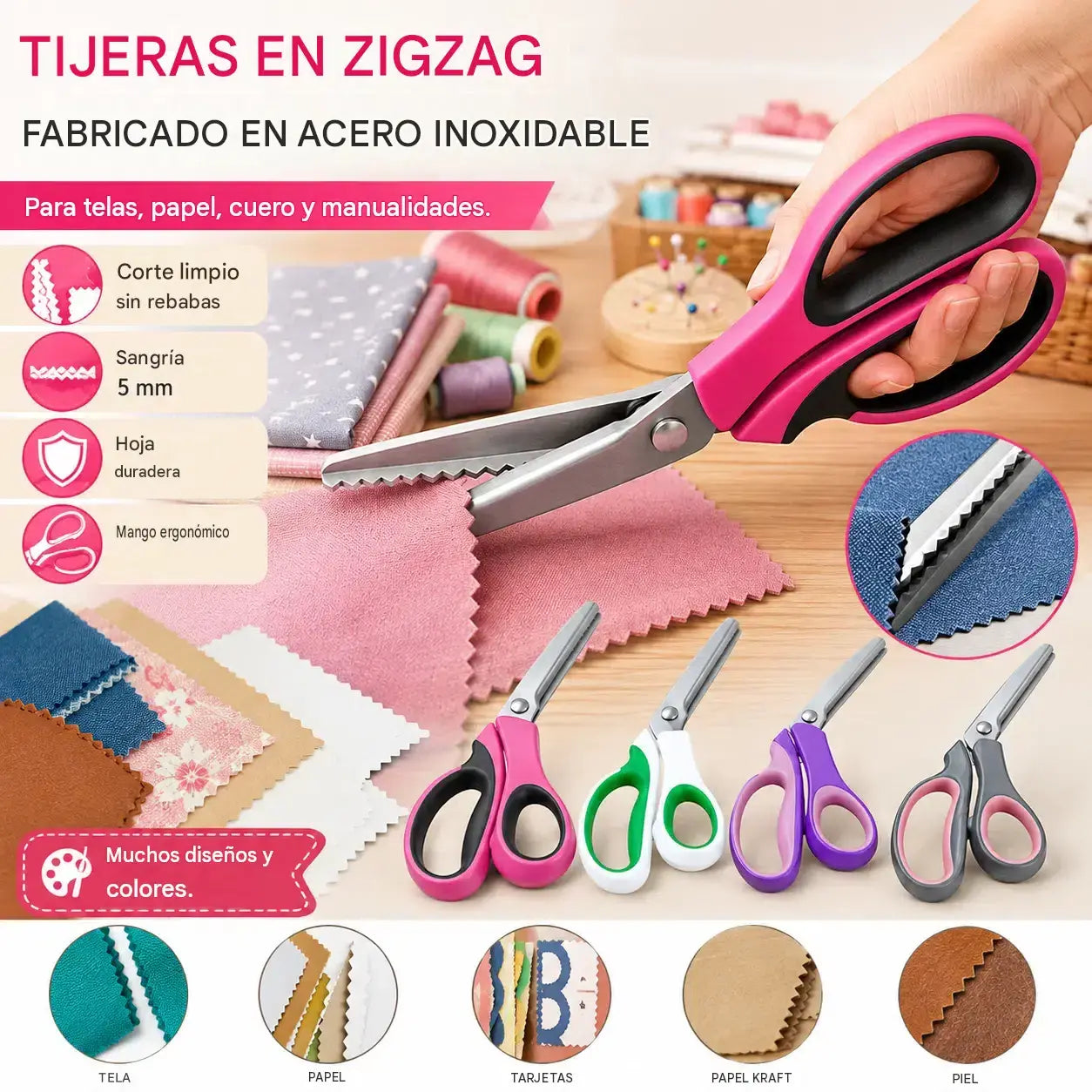 【Korlátozott ideig 50% kedvezmény!】✂️🧵 Multifunkciós kézműves olló, készíts gyönyörű csipkemintákat egyszerűen!
