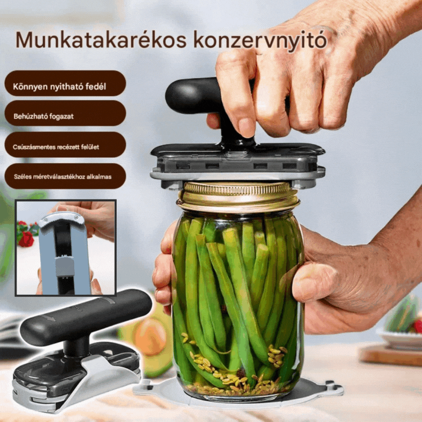 【50% kedvezmény korlátozott ideig!】Multifunkciós rozsdamentes acél üvegnyitó，Korlátozott ideig érvényes ajánlat