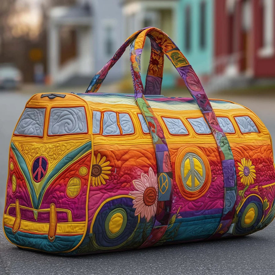 【Korlátozott ideig 50% kedvezmény!】Hippie Van párnázott utazótáska