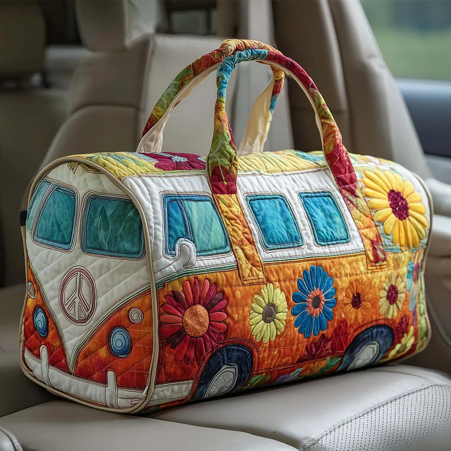 【Korlátozott ideig 50% kedvezmény!】Hippie Van párnázott utazótáska