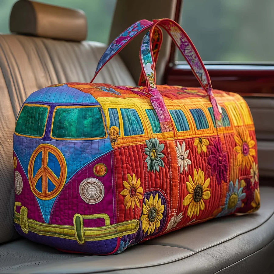 【Korlátozott ideig 50% kedvezmény!】Hippie Van párnázott utazótáska