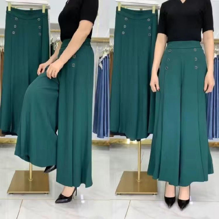【Időkorlátos 50% kedvezmény】【M–5XL】Női magas derekú, bőszárú szoknya