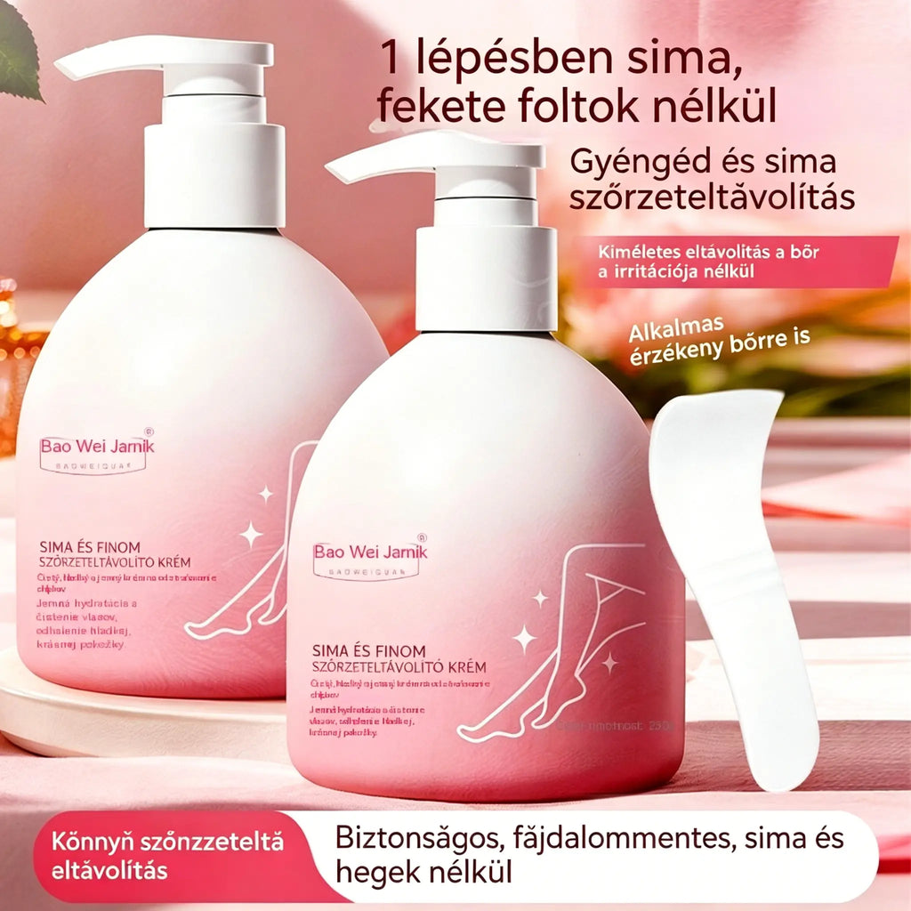 Gyengéd és bőrbarát szőrtelenítő készlet | Korlátozott ideig érvényes ajánlat