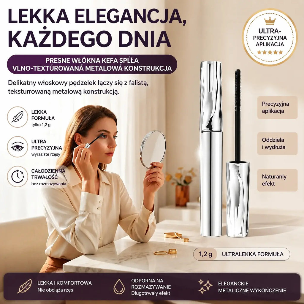 ✨Az utolsó nap! Vásárolj 1-et, és 1-et kapsz ajándékba!✨ Vízálló és izzadásálló szempillaspirál – hosszabb és íveltebb szempillákért!