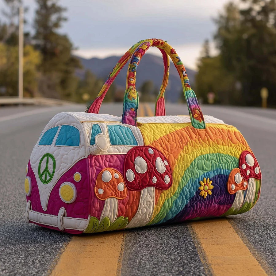 【Korlátozott ideig 50% kedvezmény!】Hippie Van párnázott utazótáska