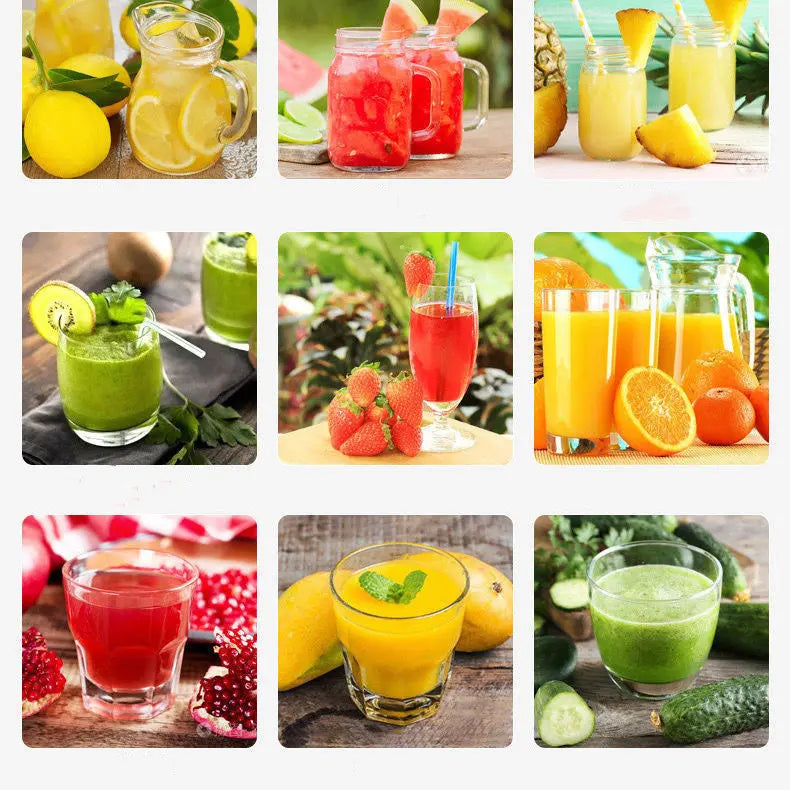 【Korlátozott ideig 50% kedvezmény!】🥤🍹Kis kézi gyümölcsfacsaró otthoni használatra